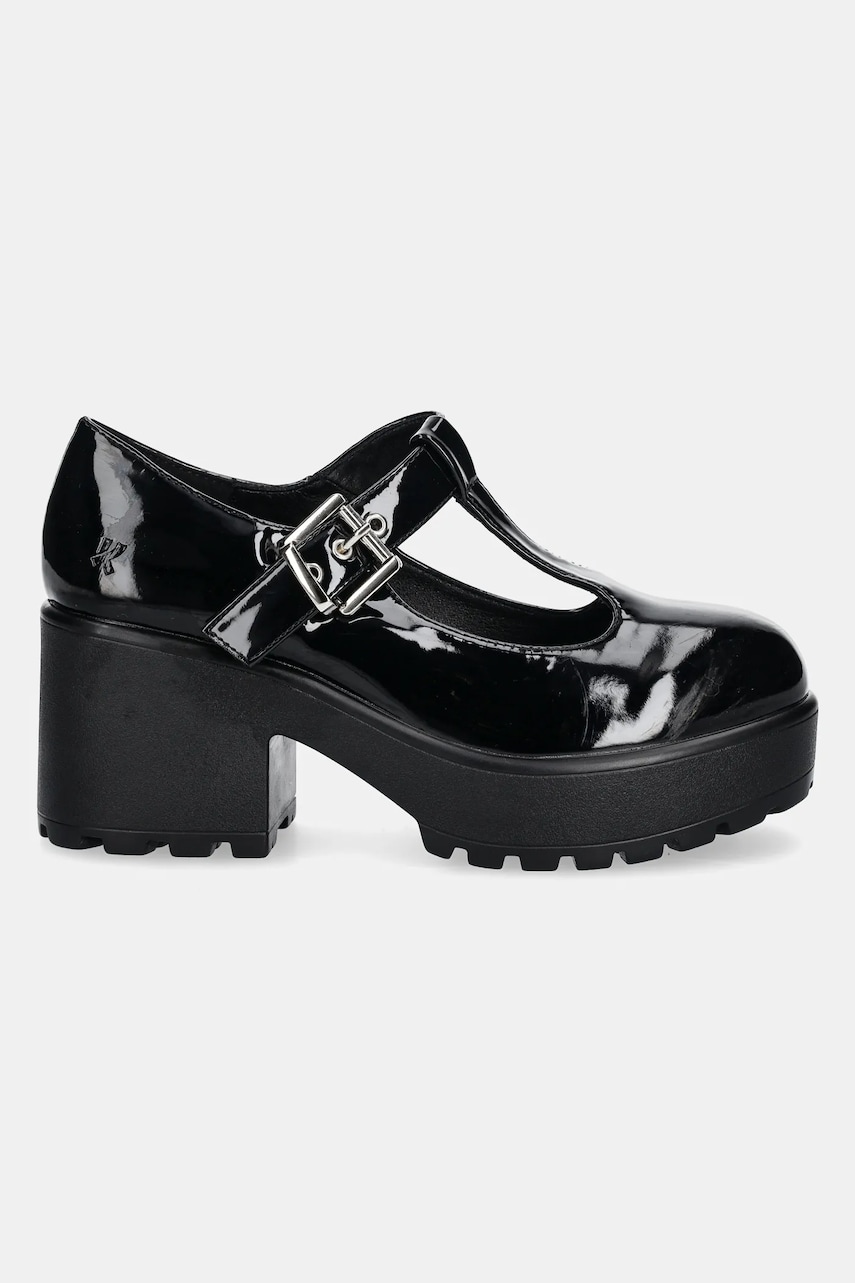 Туфли Koi Footwear SAI BLACK MARY JANES ‘ PATENT EDITION’ цвет чёрный каблук кирпичик ND35 Туфли Koi Footwear SAI BLACK MARY JANES ‘ PATENT EDITION’ цвет чёрный каблук кирпичик ND35