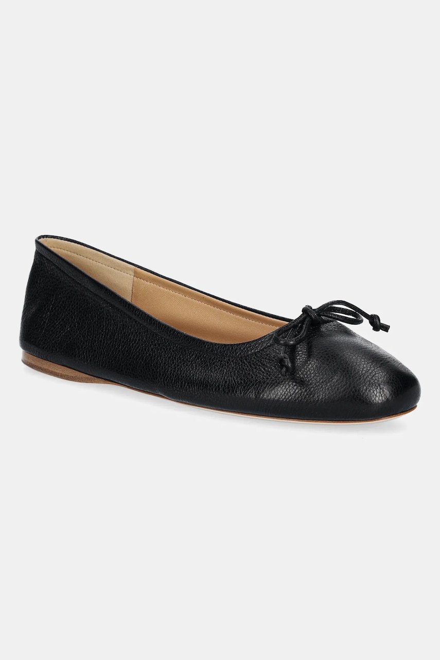JW Anderson balerini de piele culoarea negru, BL0031 LA0323 999 JW Anderson balerini de piele culoarea negru, BL0031 LA0323 999