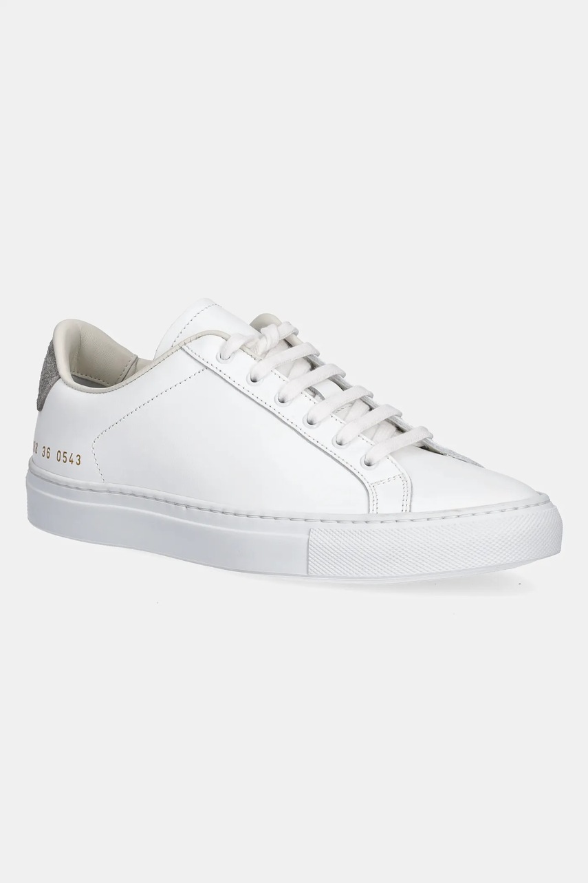 Common Projects sneakers din piele Retro Classic femei, culoarea alb, 6188