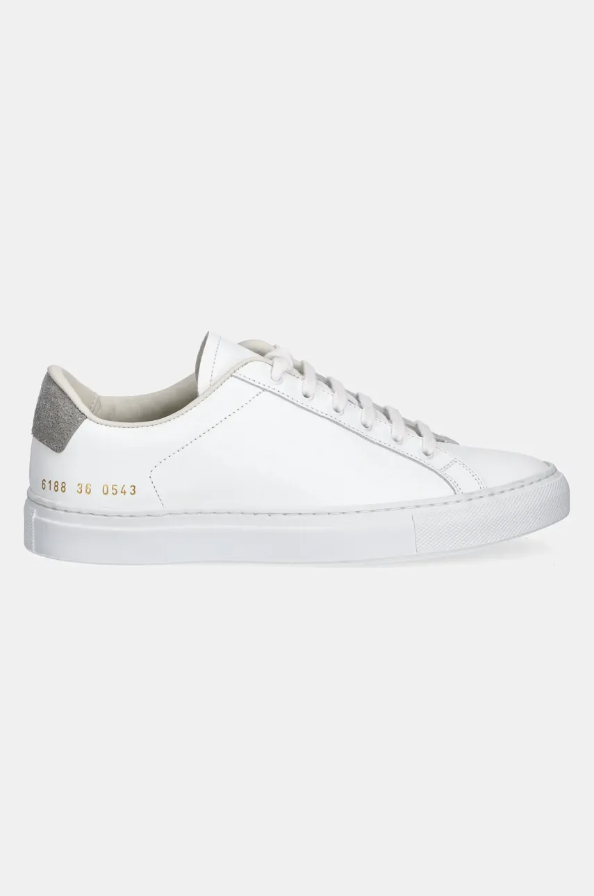 Кожаные кроссовки Common Projects Retro Classic женские цвет белый 6188 Кожаные кроссовки Common Projects Retro Classic женские цвет белый 6188
