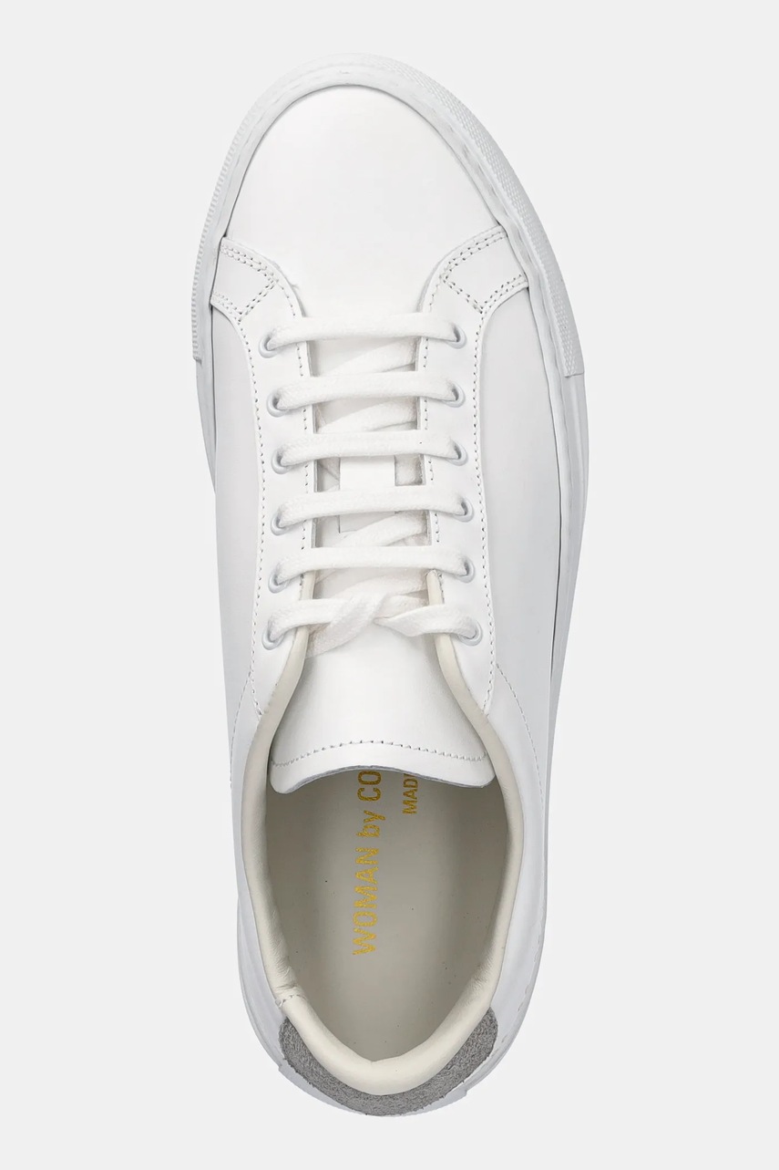 Δερμάτινα αθλητικά παπούτσια Common Projects Retro Classic χρώμα: άσπρο, 6188 φωτογραφία