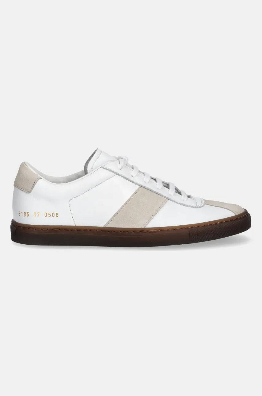 Кожаные кроссовки Common Projects Field Trainer женские цвет белый 6186 Кожаные кроссовки Common Projects Field Trainer женские цвет белый 6186