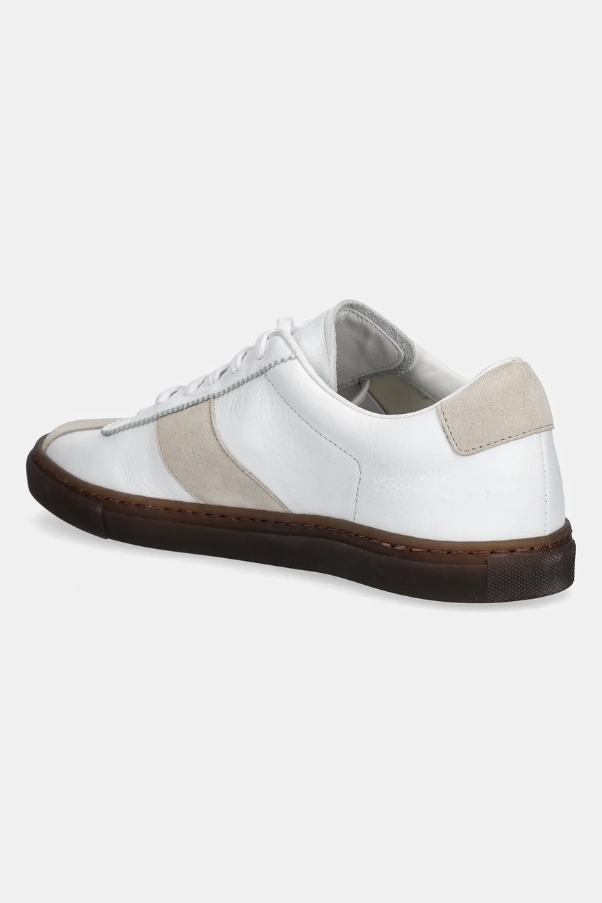 Δερμάτινα αθλητικά παπούτσια Common Projects Field Trainer χρώμα: άσπρο, 6186 φωτογραφία