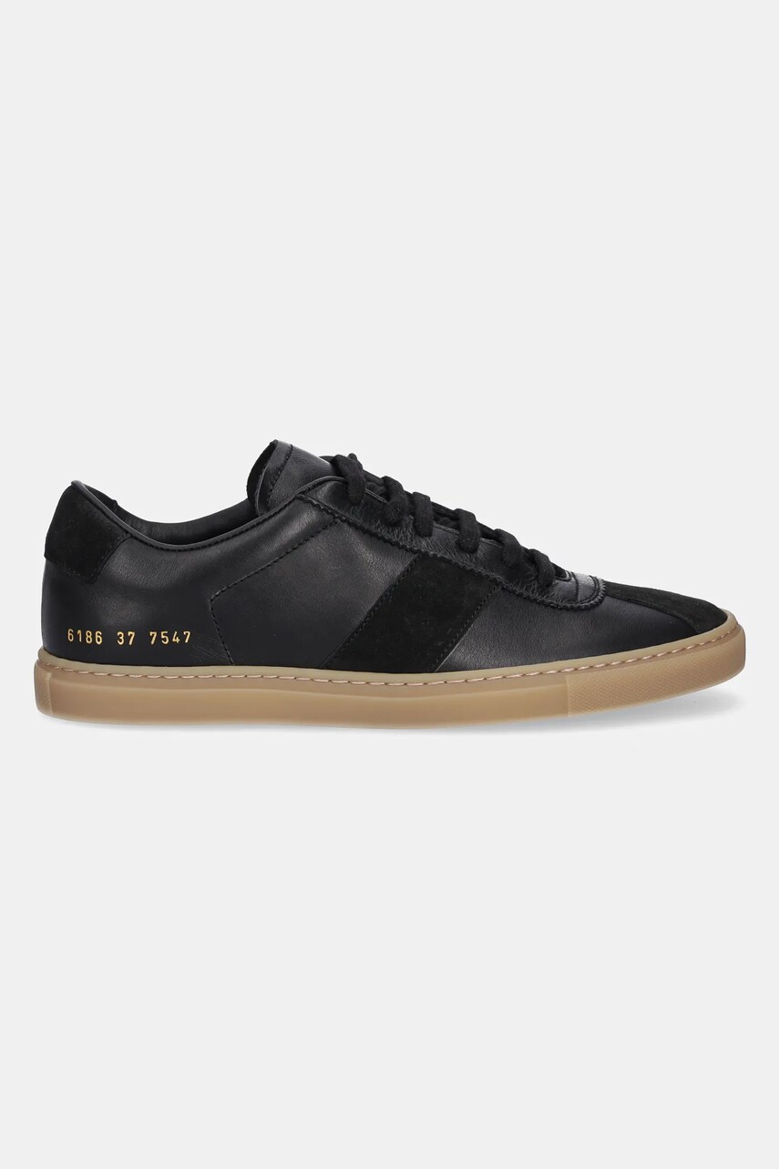 Кожаные кроссовки Common Projects Field Trainer женские цвет чёрный 6186 Кожаные кроссовки Common Projects Field Trainer женские цвет чёрный 6186