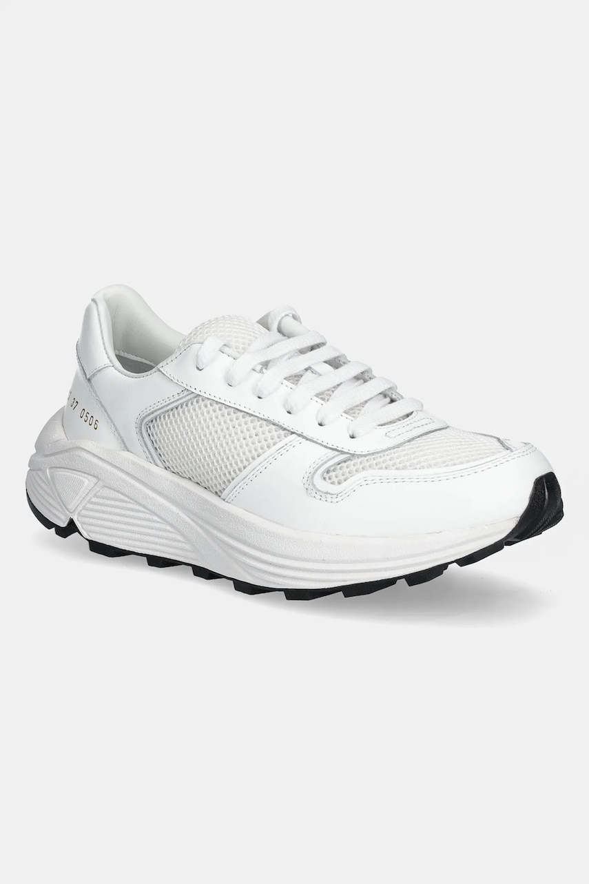 Common Projects sneakers Premium Runner In Mesh femei, culoarea alb, 6193 Common Projects sneakers Premium Runner In Mesh femei, culoarea alb, 6193