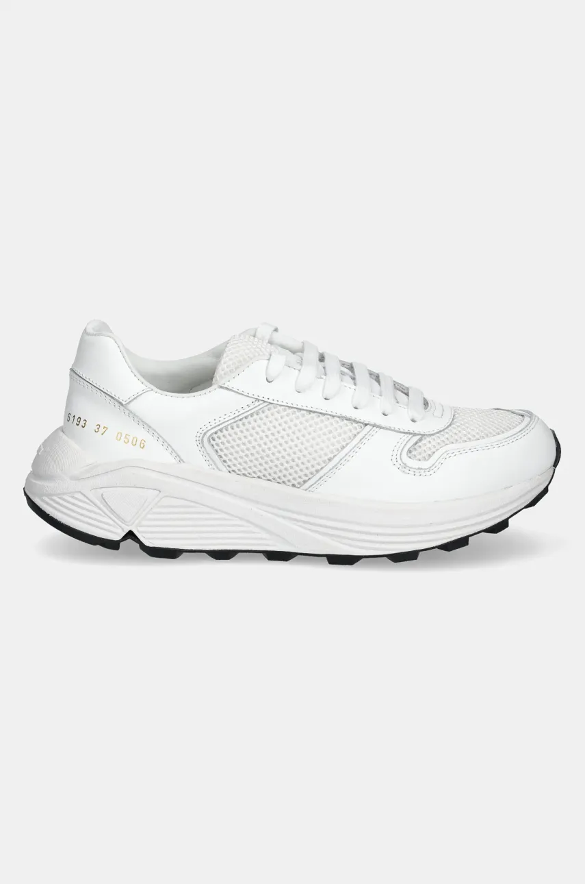 Кроссовки Common Projects Premium Runner In Mesh женские цвет белый 6193 Кроссовки Common Projects Premium Runner In Mesh женские цвет белый 6193