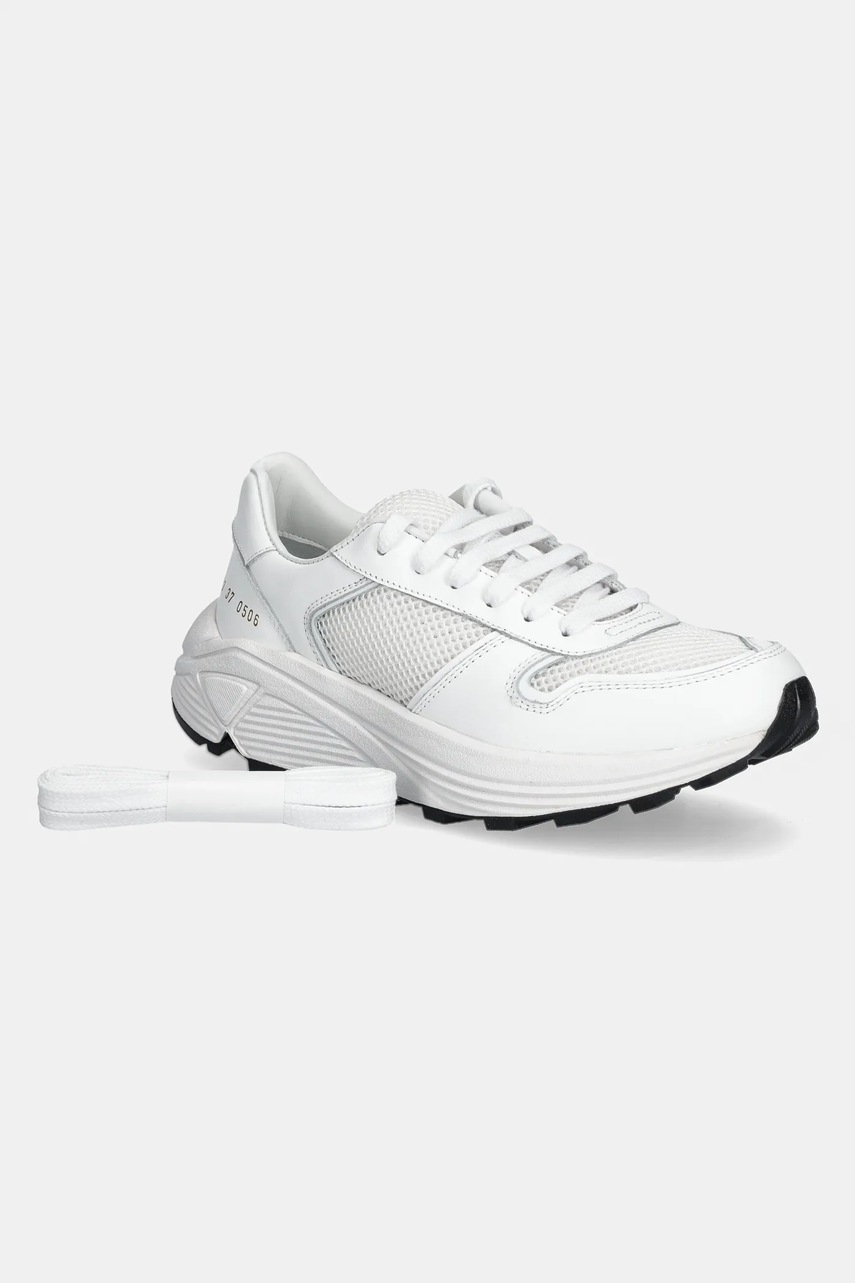 Αθλητικά Common Projects Premium Runner In Mesh χρώμα: άσπρο, 6193 φωτογραφία
