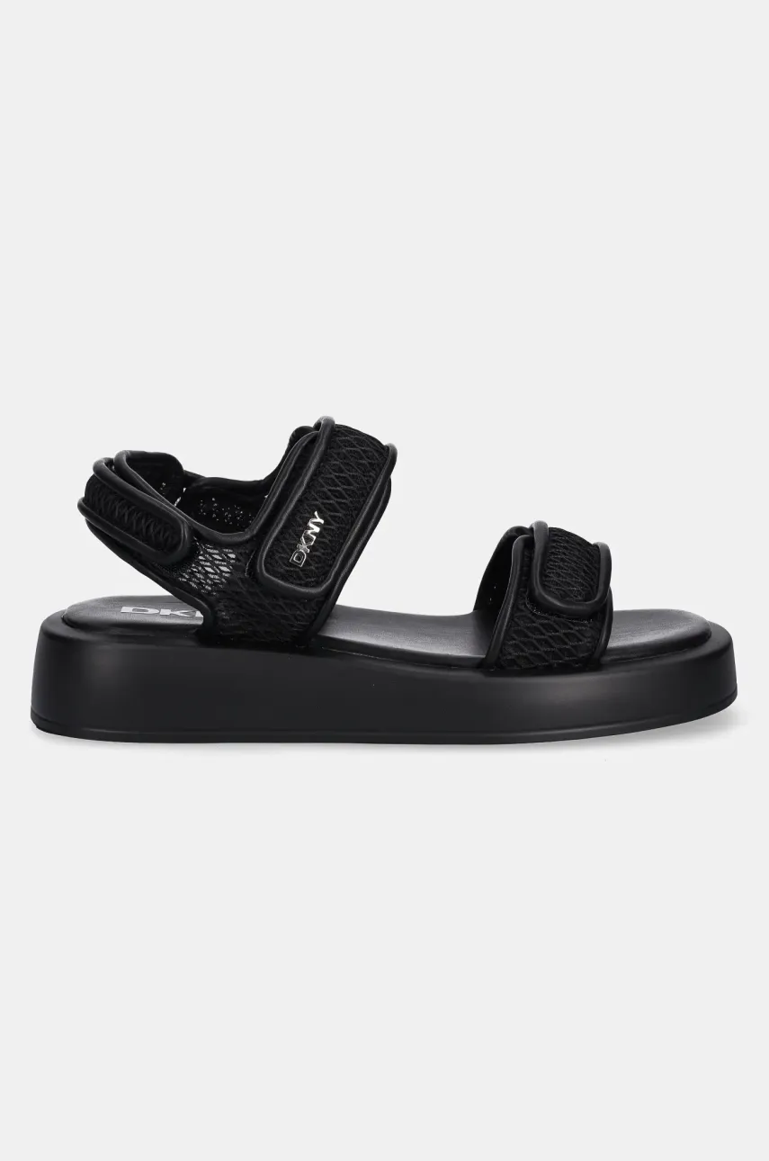 Сандалии Dkny Owyn женские цвет чёрный на платформе K1514238 Сандалии Dkny Owyn женские цвет чёрный на платформе K1514238
