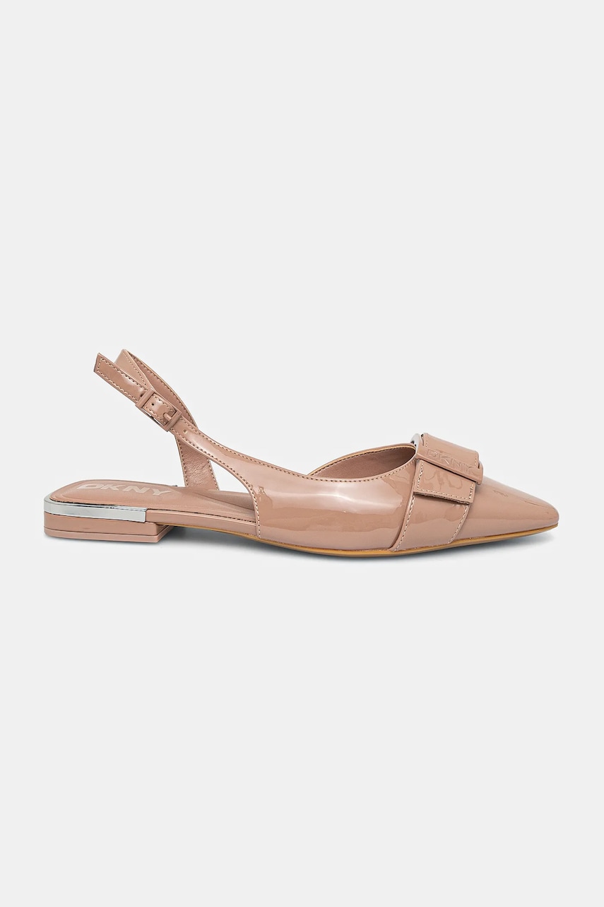 Балетки Dkny Clemma цвет розовый открытая пятка K1563744 Балетки Dkny Clemma цвет розовый открытая пятка K1563744