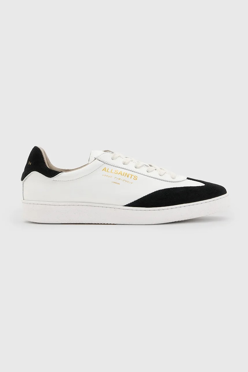 AllSaints sneakers din piele Thelma Sneaker femei, culoarea negru, W111FB AllSaints sneakers din piele Thelma Sneaker femei, culoarea negru, W111FB