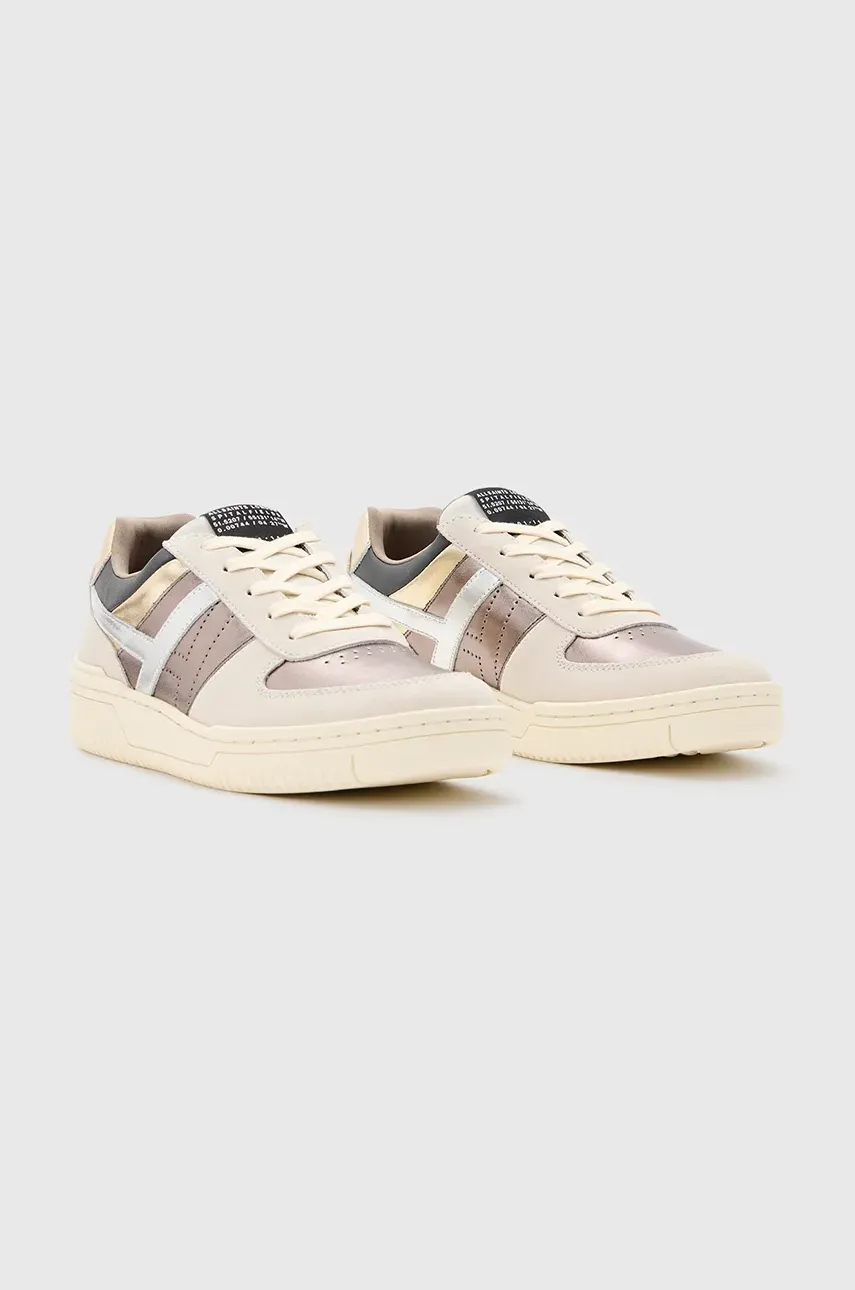 Кожаные кроссовки AllSaints Vix Suede Sneaker женские цвет белый W125FB Кожаные кроссовки AllSaints Vix Suede Sneaker женские цвет белый W125FB