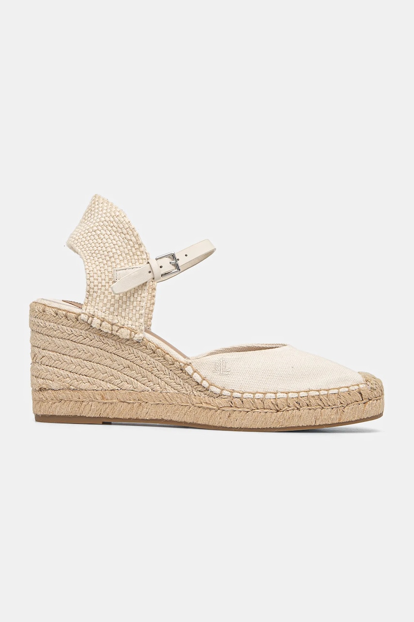 Эспадрильи Lauren Ralph Lauren Robby цвет бежевый на платформе 802961836004 Эспадрильи Lauren Ralph Lauren Robby цвет бежевый на платформе 802961836004