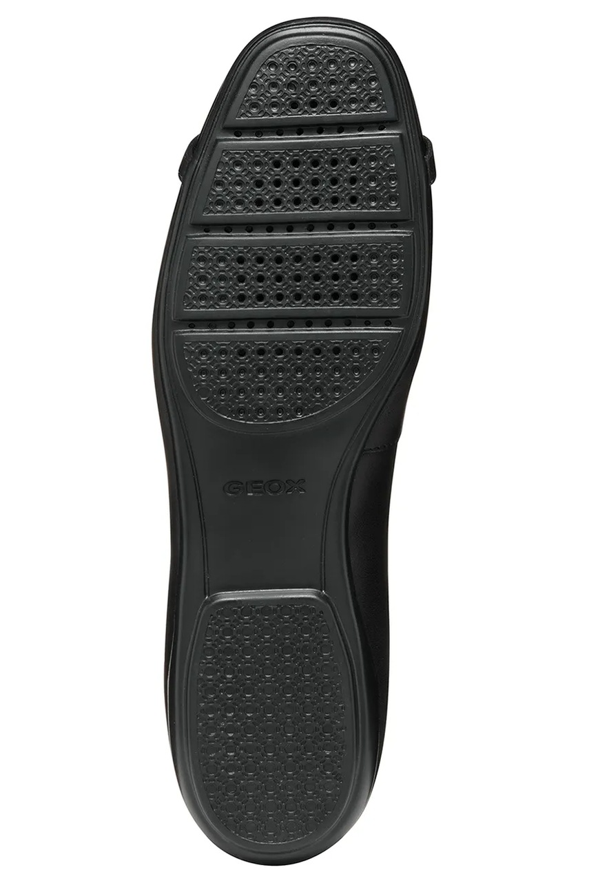 Δερμάτινες μπαλαρίνες Geox D ANNYTAH χρώμα: μαύρο, D557NB 00085 C9999 φωτογραφία