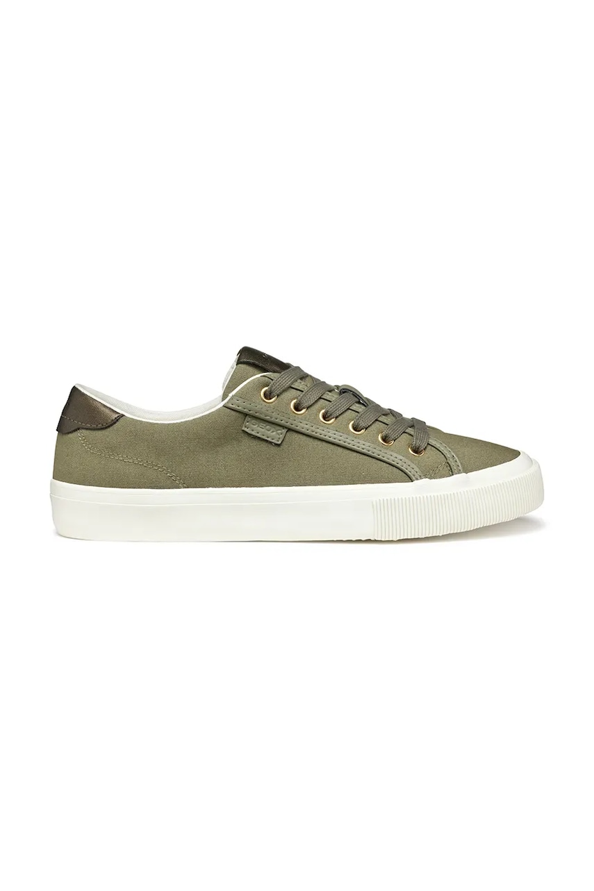 Geox sneakers D EMMELENY femei, culoarea verde, D550UA 011BC C3059