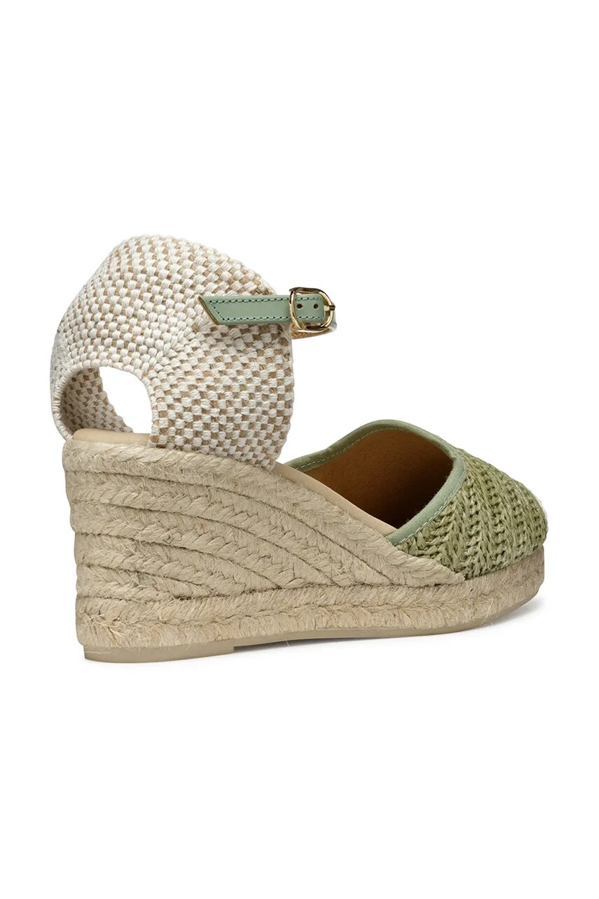 Geox espadrilles D GELSA LOW türkiz, éksarkú, D55NGE 02MLM C3002 termék 2. képe