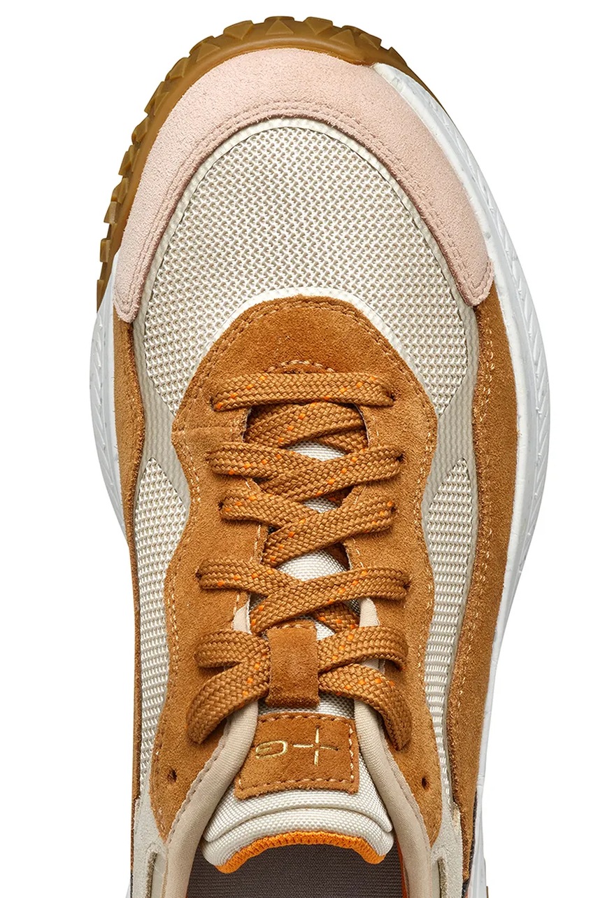 Αθλητικά Geox D OLIVIERA + GRIP χρώμα: καφέ, D55VNA 0AS22 CH66N φωτογραφία