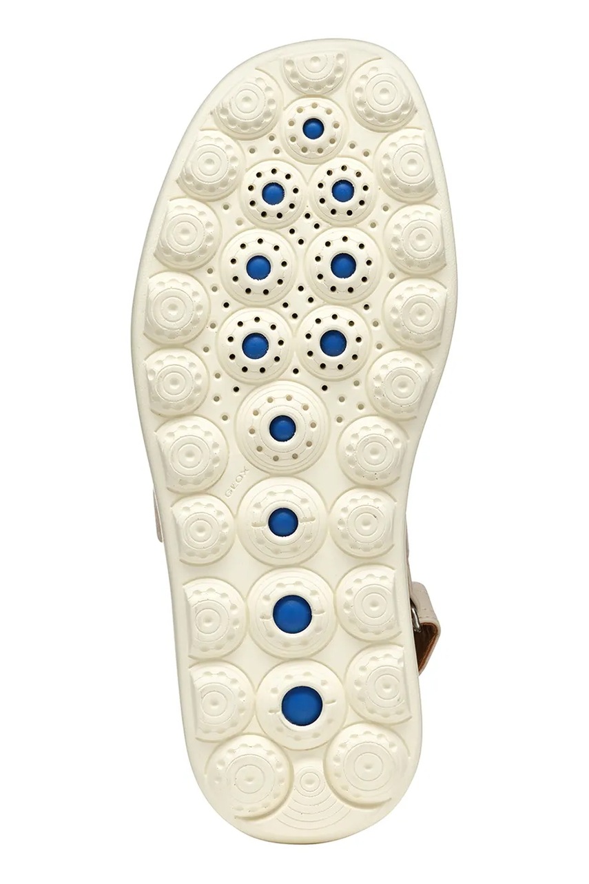 Δερμάτινα σανδάλια Geox D SPHERICA EC4.1 S χρώμα: μπεζ, D55D4B 00085 C1122 φωτογραφία