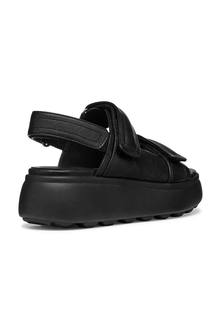 Δερμάτινα σανδάλια Geox D SPHERICA EC4.1 S χρώμα: μαύρο, D55D4B 00085 C9999 φωτογραφία