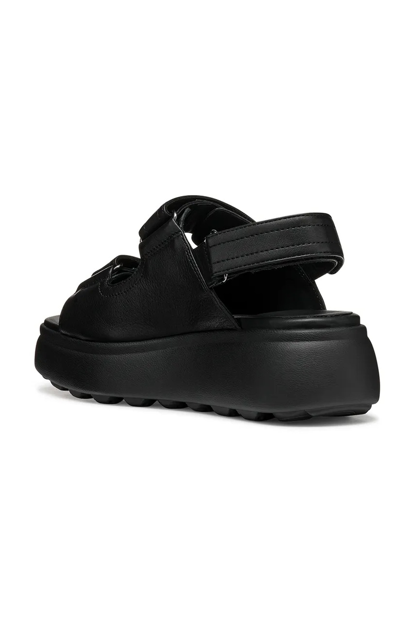 Δερμάτινα σανδάλια Geox D SPHERICA EC4.1 S χρώμα: μαύρο, D55D4B 00085 C9999 φωτογραφία