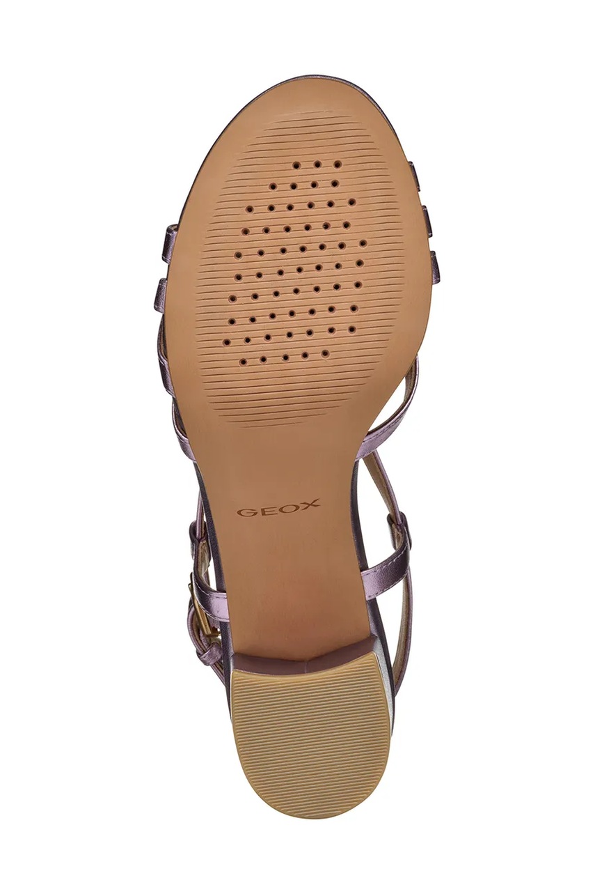 Δερμάτινα σανδάλια Geox D VIRNILISA 65 S χρώμα: μοβ, D55YZB 000Y2 C8020 φωτογραφία