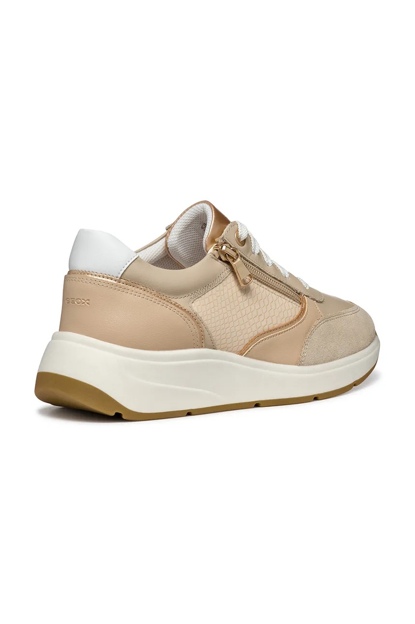 Αθλητικά Geox D CRISTAEL χρώμα: μπεζ, D45MXE 085QD C6738 φωτογραφία