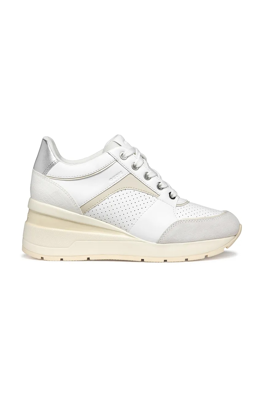 Geox sneakers D ZOSMA femei, culoarea alb, D558LA 08522 C1352