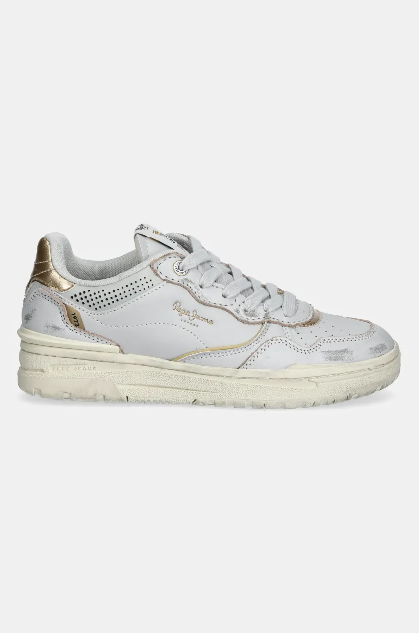 Кроссовки Pepe Jeans CHESTER DISTRESS W женские цвет серый PLS00033 Кроссовки Pepe Jeans CHESTER DISTRESS W женские цвет серый PLS00033