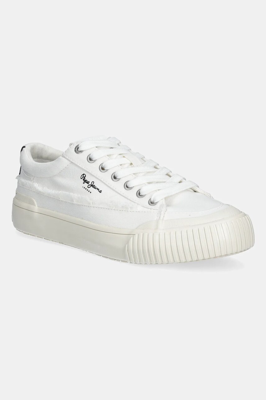 Pepe Jeans tenisi BEN FRESH W culoarea alb, PLS31589