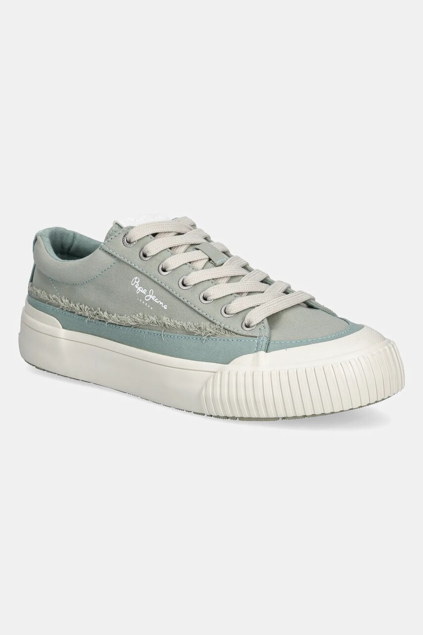 Pepe Jeans tenisi BEN FRESH W culoarea verde, PLS31589