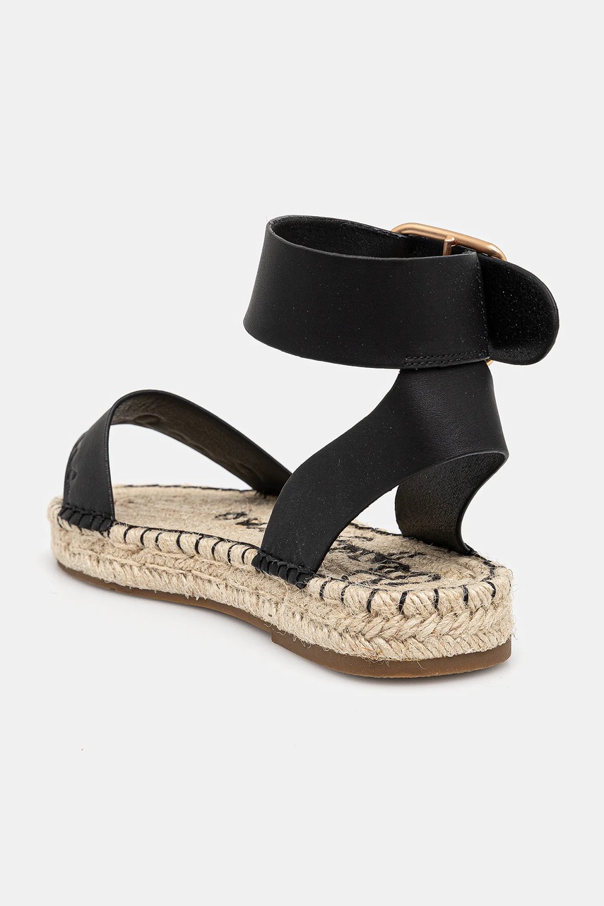 Σανδάλια Pepe Jeans ARAMI BRAND χρώμα: μαύρο, PLS90681 φωτογραφία