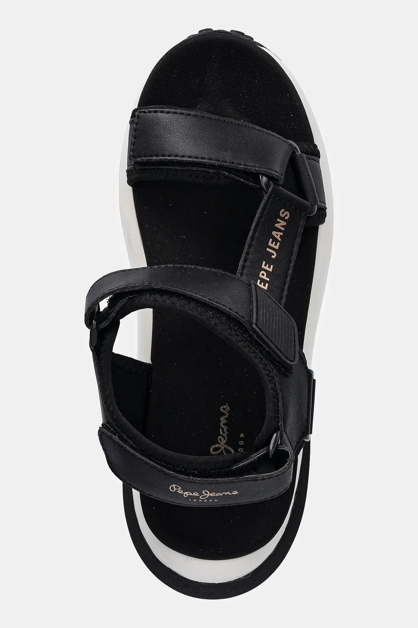Δερμάτινα πέδιλα Pepe Jeans WINSLOVE ACTION φωτογραφία