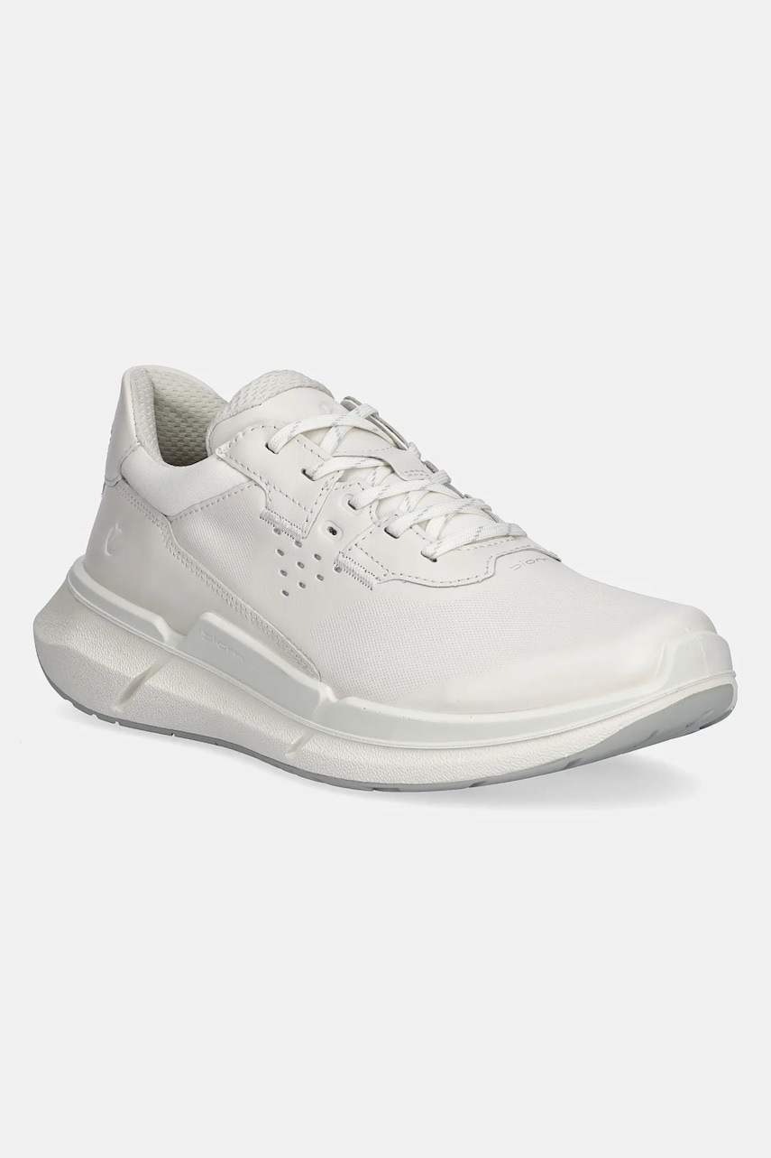 Ecco sneakers BIOM 2.2 Lea femei, culoarea alb, 830763-01007 Ecco sneakers BIOM 2.2 Lea femei, culoarea alb, 830763-01007