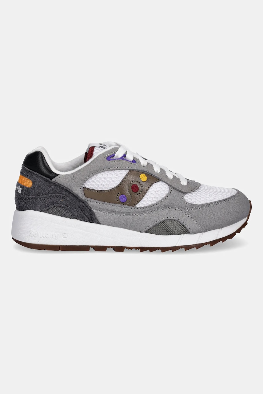 Кожаные кроссовки Saucony SHADOW 6000 женские цвет серый S70903-3 Кожаные кроссовки Saucony SHADOW 6000 женские цвет серый S70903-3