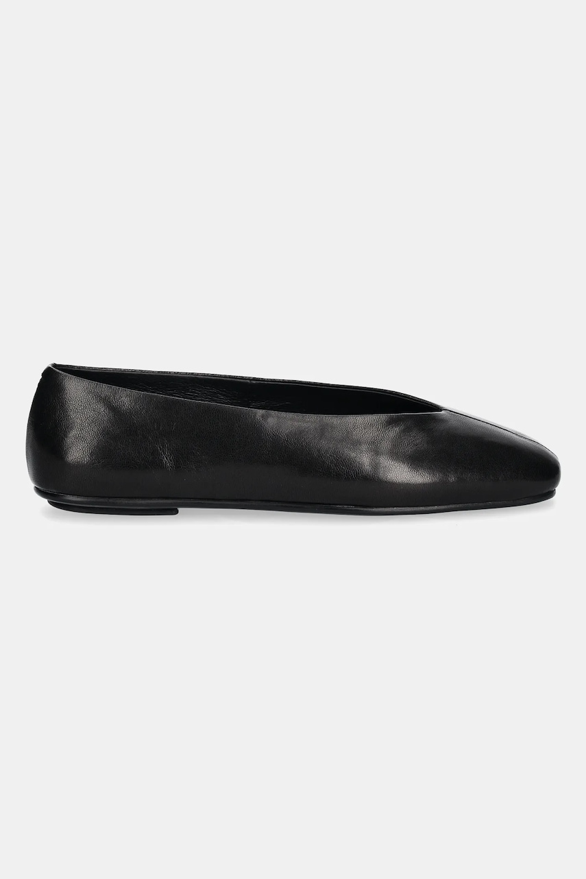 Кожаные балетки Jeffrey Campbell Fathom цвет чёрный JC-1528-1-9 Кожаные балетки Jeffrey Campbell Fathom цвет чёрный JC-1528-1-9