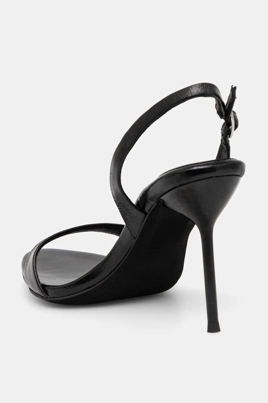Jeffrey Campbell bőr szandál Go-Getter fekete, JC-1481-1-12 termék 2. képe