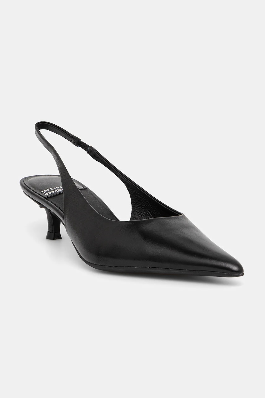 Jeffrey Campbell stilettos de piele Persona culoarea negru, JC-1256-1-11 Jeffrey Campbell stilettos de piele Persona culoarea negru, JC-1256-1-11