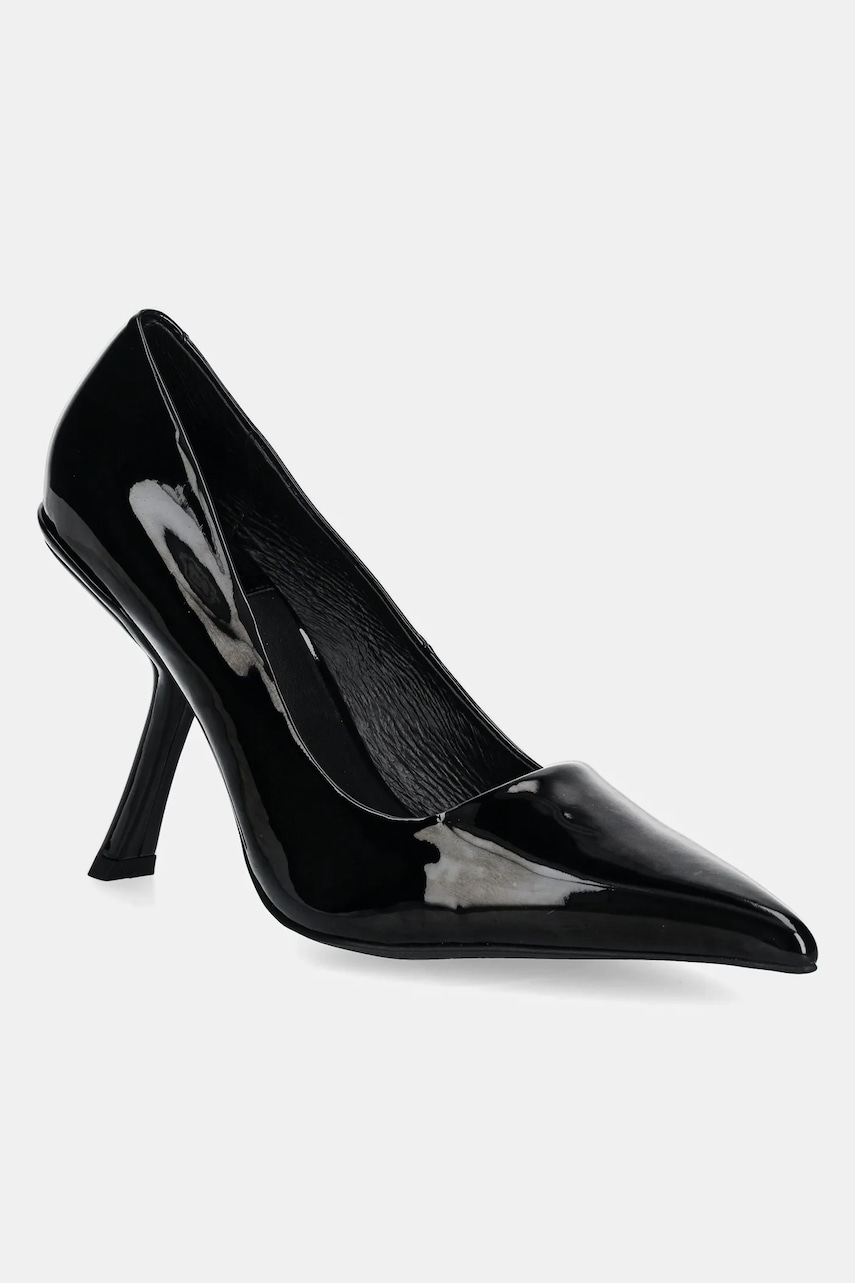 Jeffrey Campbell pantofi cu toc Sling-It2 culoarea negru, JC-1535-3-1