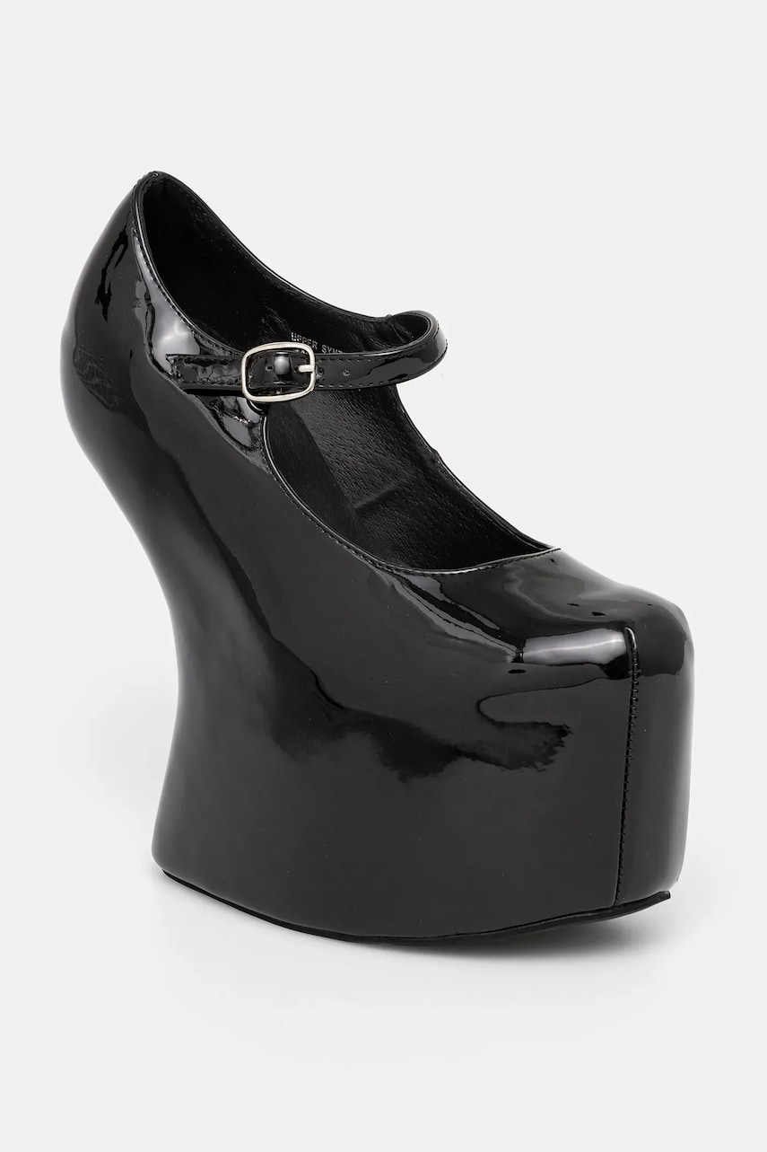 Jeffrey Campbell pumps APRES-12 culoarea negru, cu platforma, 57JC003 Jeffrey Campbell pumps APRES-12 culoarea negru, cu platforma, 57JC003
