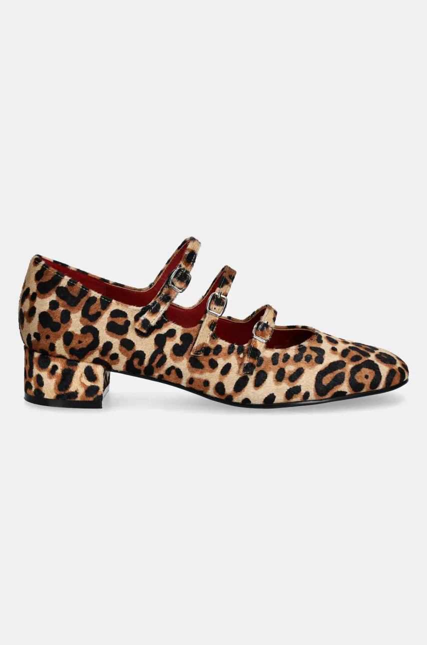 Кожаные туфли Jeffrey Campbell MARCIE-F цвет коричневый каблук кирпичик JCD-162-13-06 Кожаные туфли Jeffrey Campbell MARCIE-F цвет коричневый каблук кирпичик JCD-162-13-06