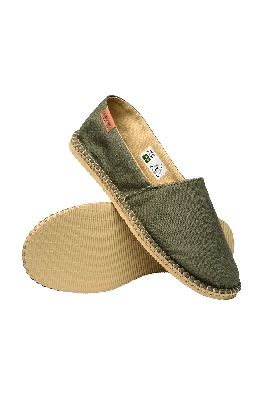Havaianas espadrilles ORGINE IV zöld, 4147955.4896 termék 2. képe