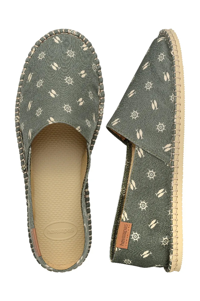 Εσπαντρίγιες Havaianas ORGINE IV χρώμα: πράσινο, 4147972.4896 φωτογραφία