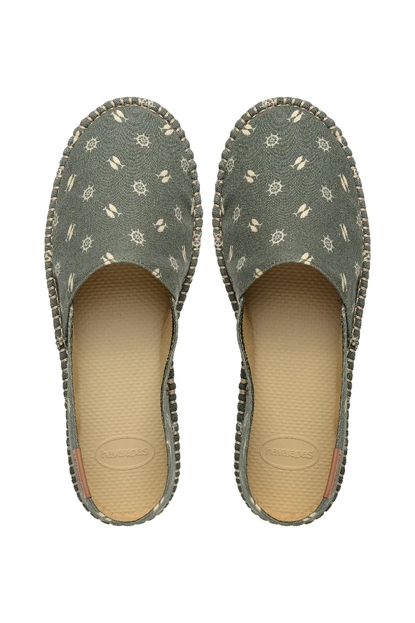 Εσπαντρίγιες Havaianas ORGINE IV χρώμα: πράσινο, 4147972.4896 φωτογραφία