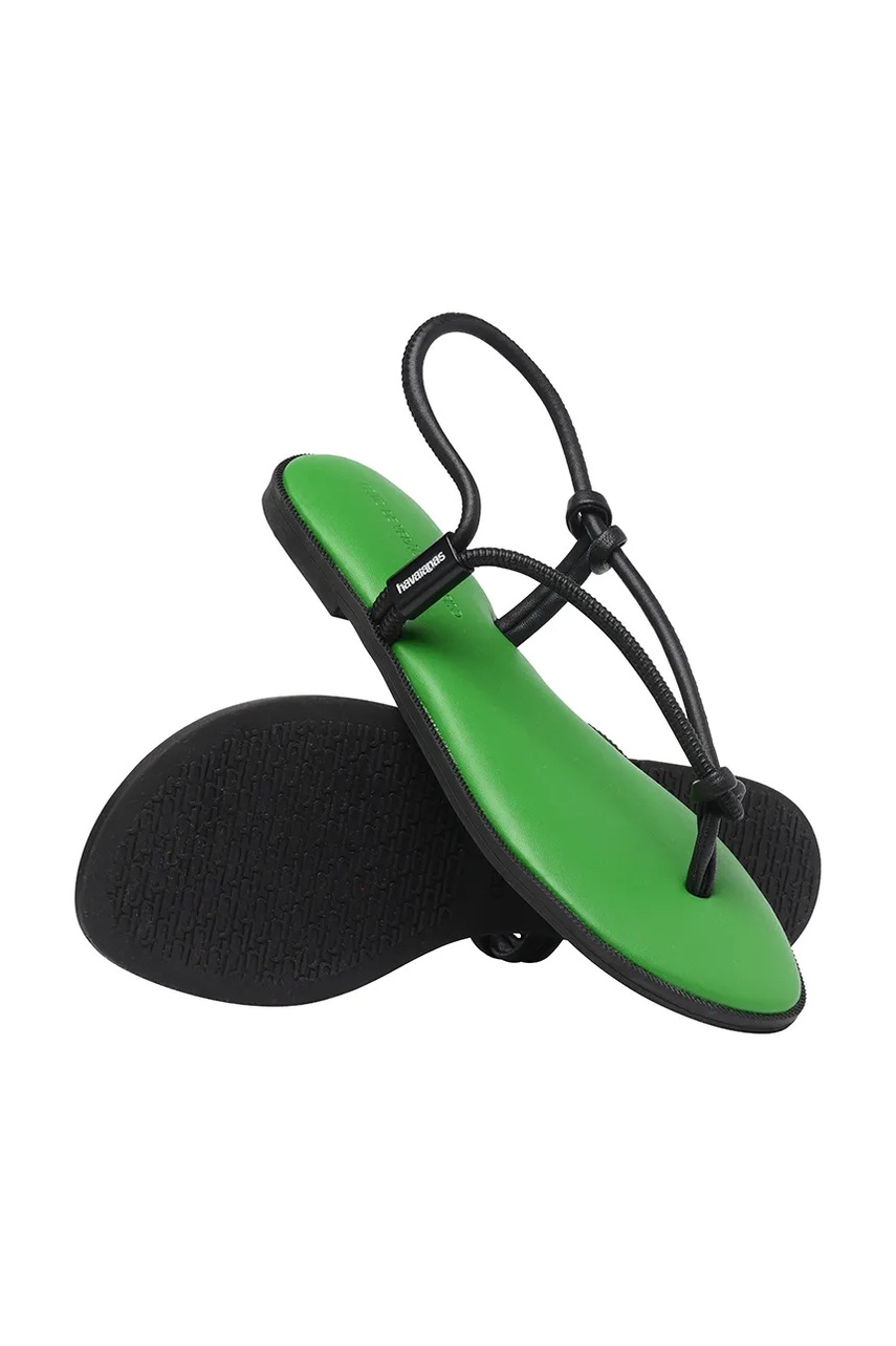 Σανδάλια Havaianas UNA ACAI χρώμα: μαύρο, 4149616.2703 φωτογραφία