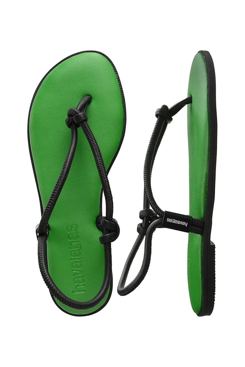 Σανδάλια Havaianas UNA ACAI χρώμα: μαύρο, 4149616.2703 φωτογραφία