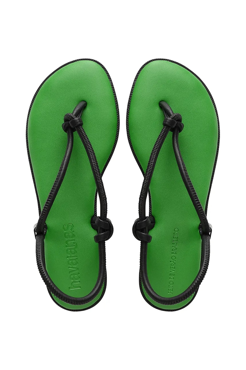 Levně Sandály Havaianas UNA ACAI dámské, černá barva, 4149616.2703