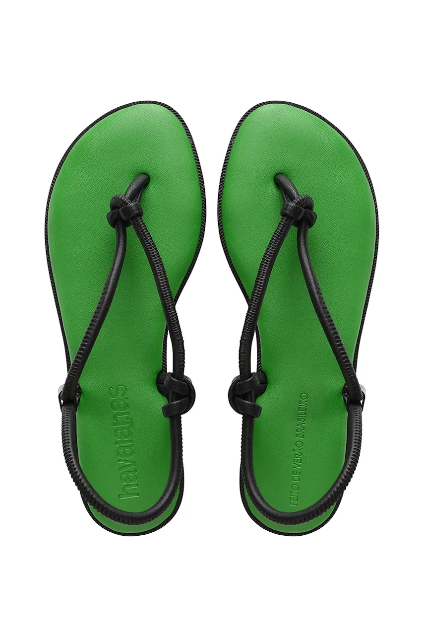 Havaianas sandale UNA ACAI femei, culoarea negru, 4149616.2703