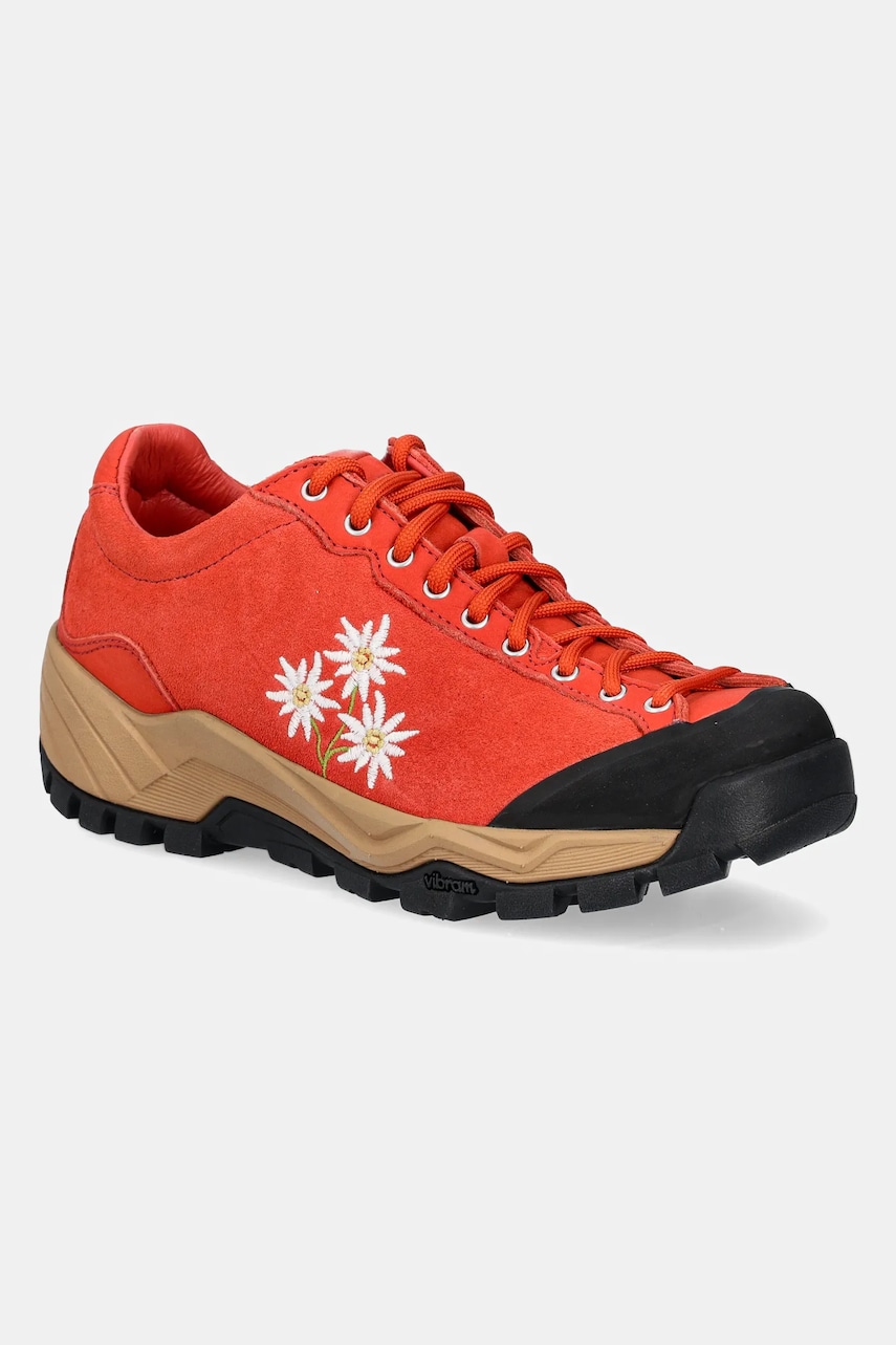 Diemme pantofi de piele întoarsă Movida femei, culoarea portocaliu, DI25SPMOW-F06X055COR Diemme pantofi de piele întoarsă Movida femei, culoarea portocaliu, DI25SPMOW-F06X055COR