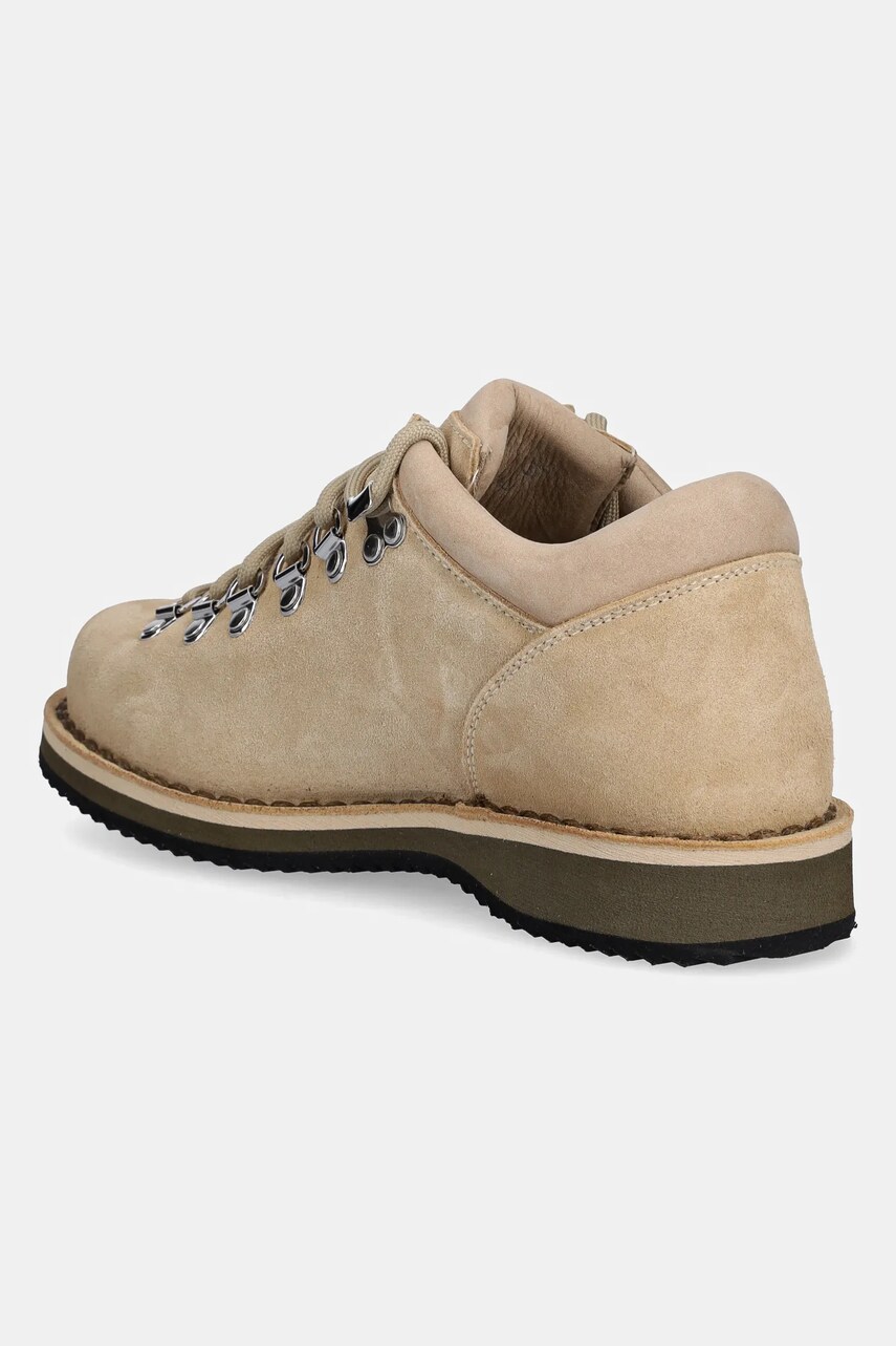 Diemme buty zamszowe Roccia Basso damskie kolor beżowy DI25SPRBW-I01S006SND