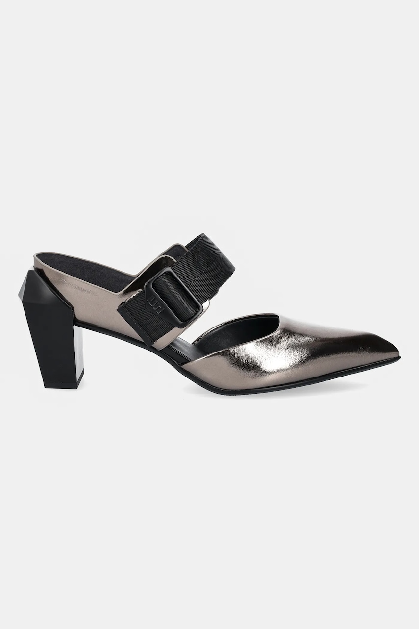 Туфли United Nude Gem Mule Mid цвет коричневый каблук кирпичик открытая пятка 1090615716 Туфли United Nude Gem Mule Mid цвет коричневый каблук кирпичик открытая пятка 1090615716