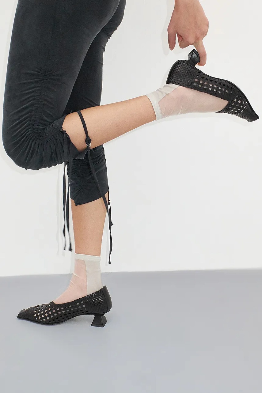 Δερμάτινες γόβες Miista Gisla χρώμα: μαύρο, MI_5475 φωτογραφία